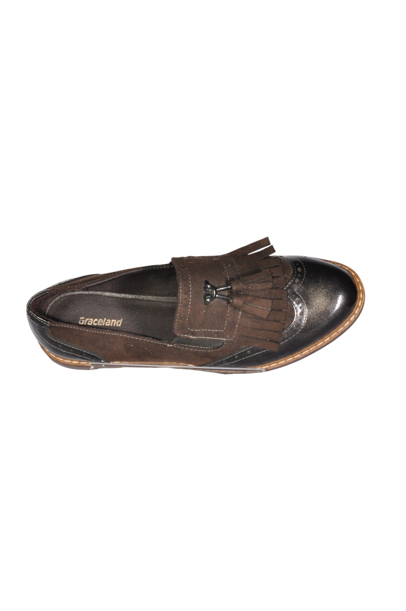 GRACELAND Women Flat Shoes Regular fit in Brown - 39