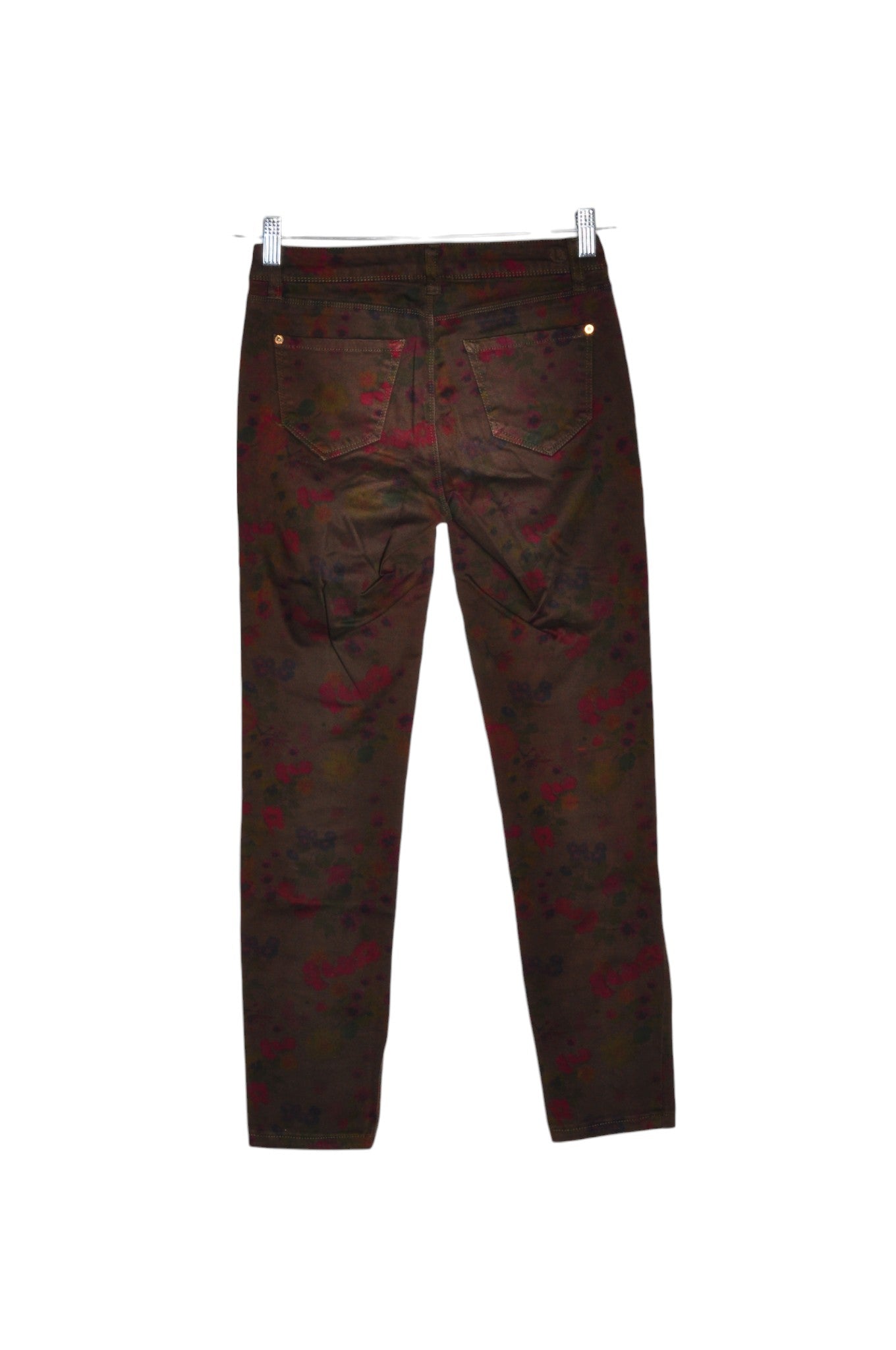 BOTB Women Skinny Jeans Regular fit in Green - 25