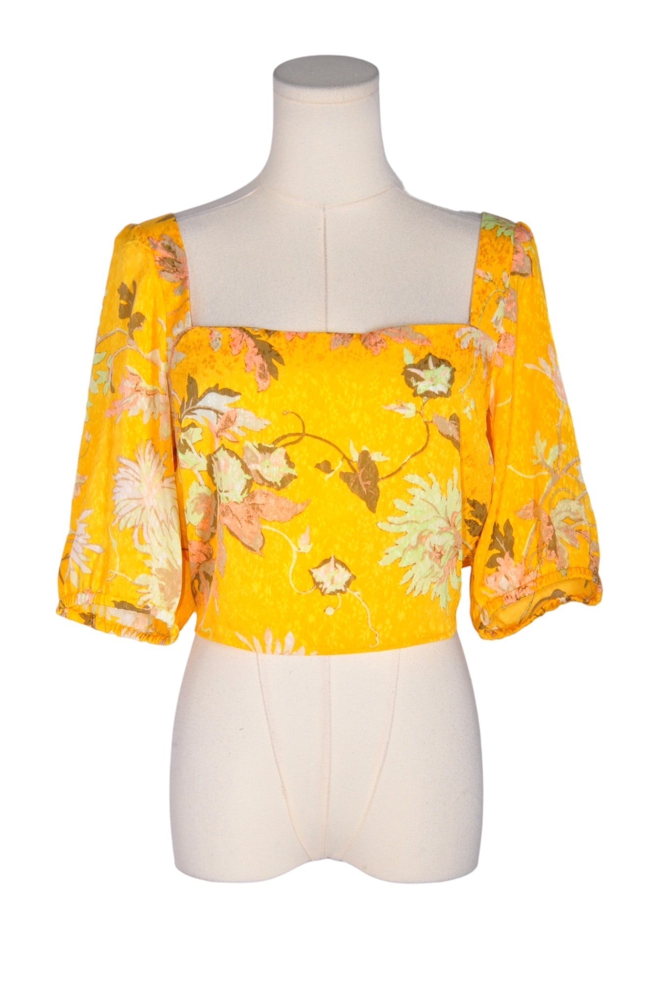 BOTB Women Blouses Regular fit in Yellow - M