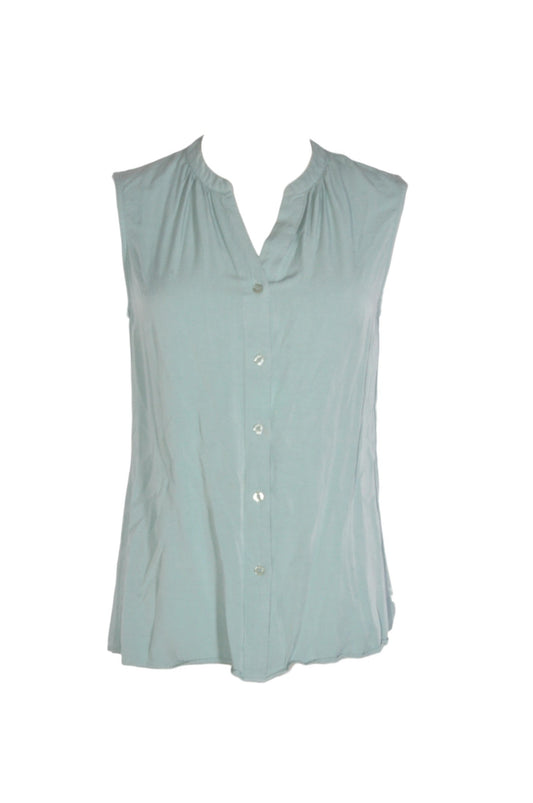 BOTB Women Button Down Tops Regular fit in Green - 6