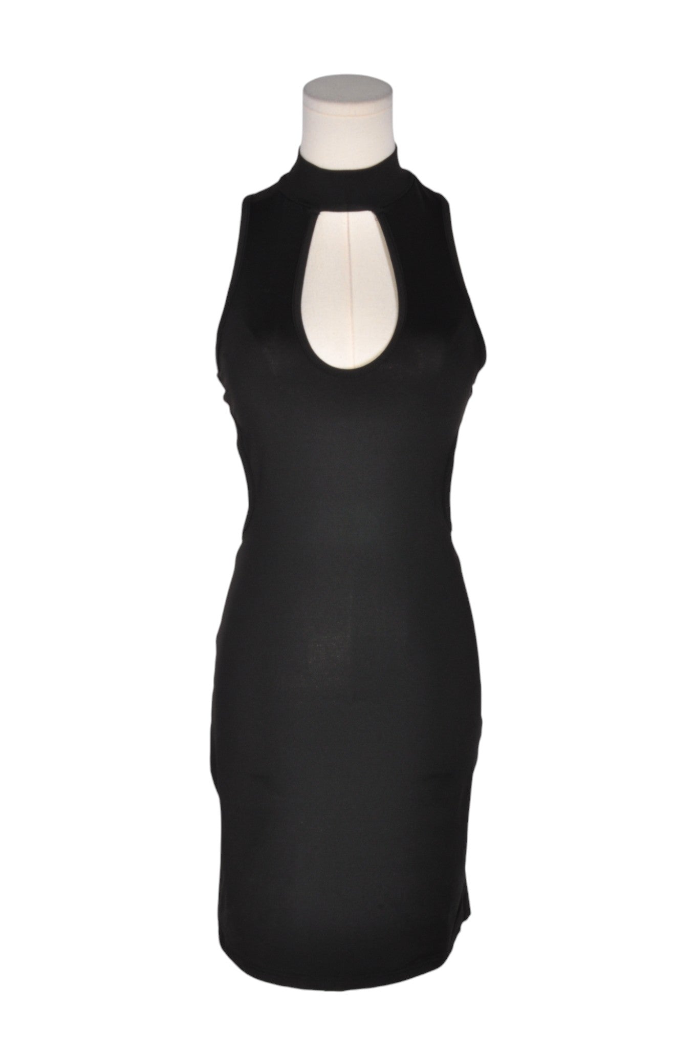 BOTB Women Bodycon Dresses Regular fit in Black - XS