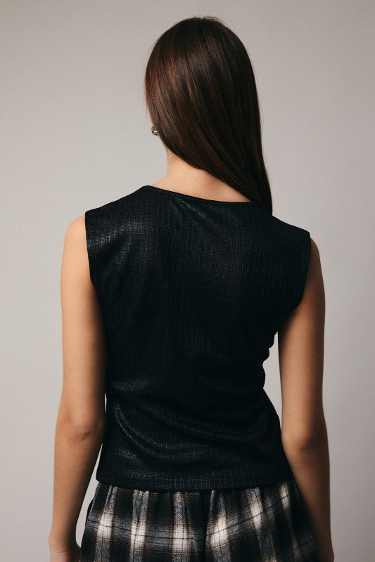 BOTB Livia Glitter Knit Top