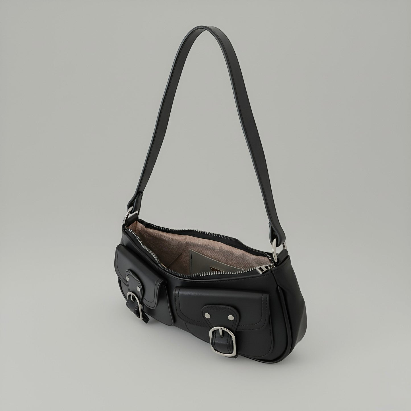 MAYA - Sloane Dual Closure Shoulder Bag
