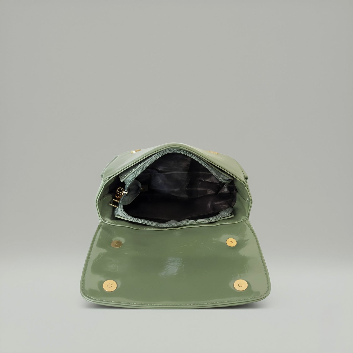 NOVA Mini Leather Crossbody Bag with Chain Strap