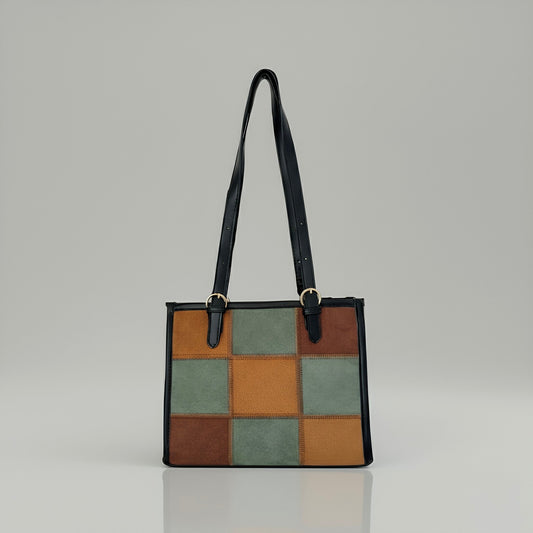 Tote Bag for Women - Shoulder Handbag, Vintage Style (Eclipse by Rotta)