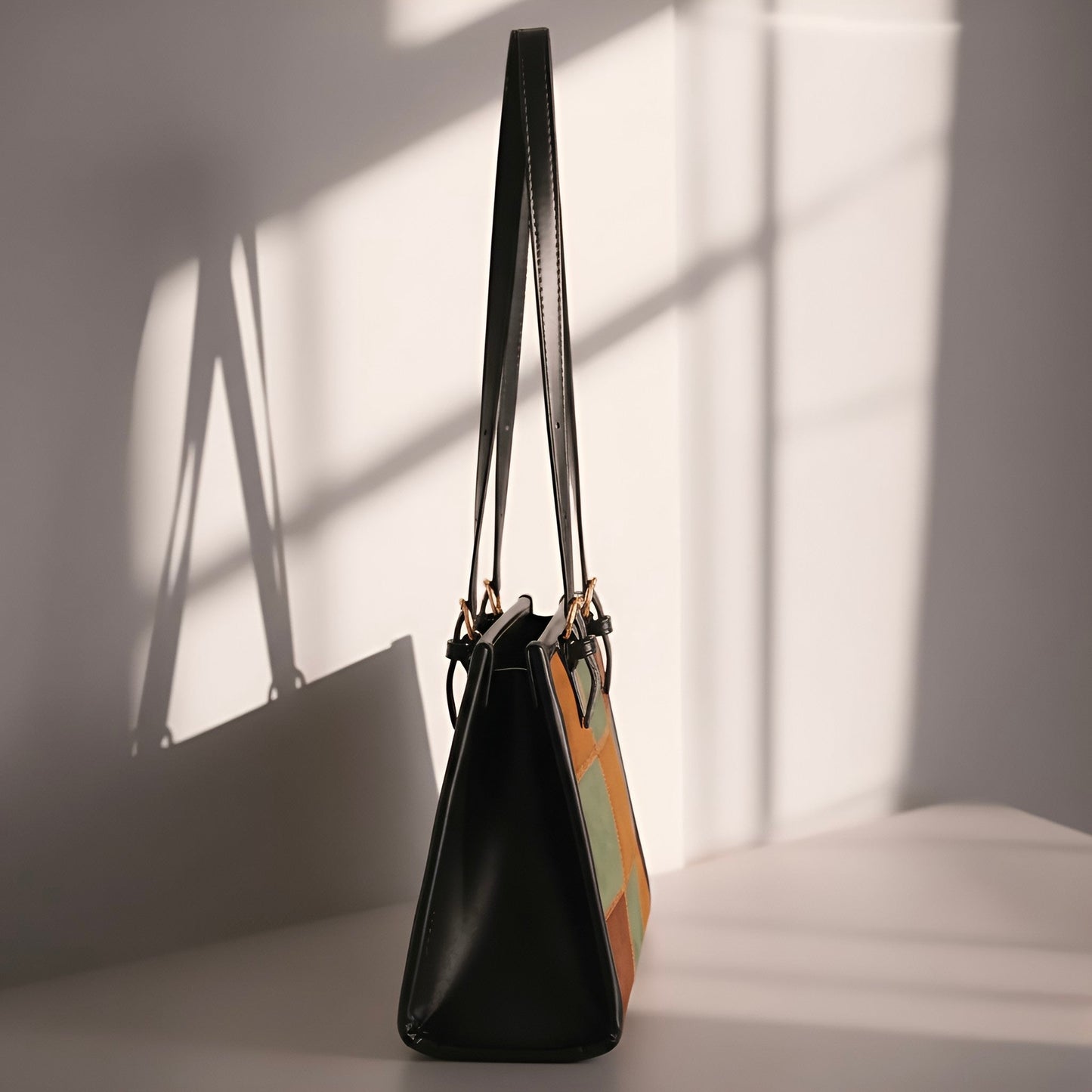 Tote Bag for Women - Shoulder Handbag, Vintage Style (Eclipse by Rotta)