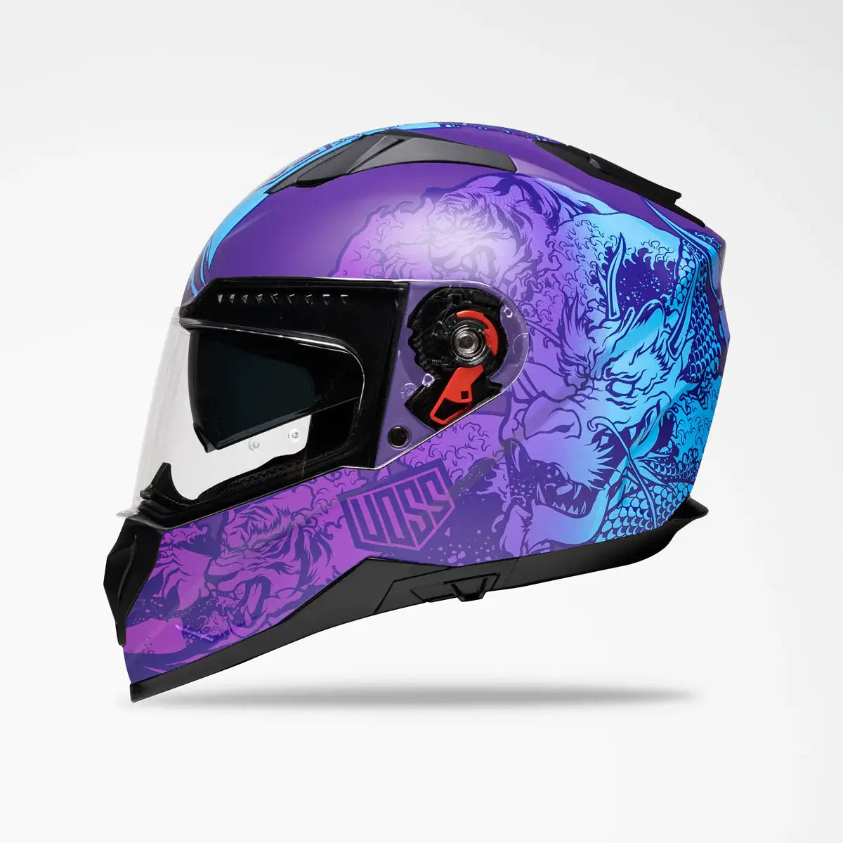 Voss 989 Moto-V BOB Motorcycle Helmet