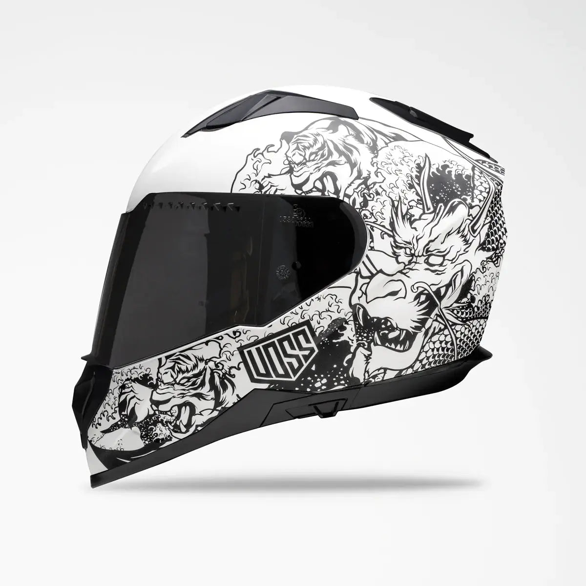 Voss 989 Moto-V BOB Motorcycle Helmet