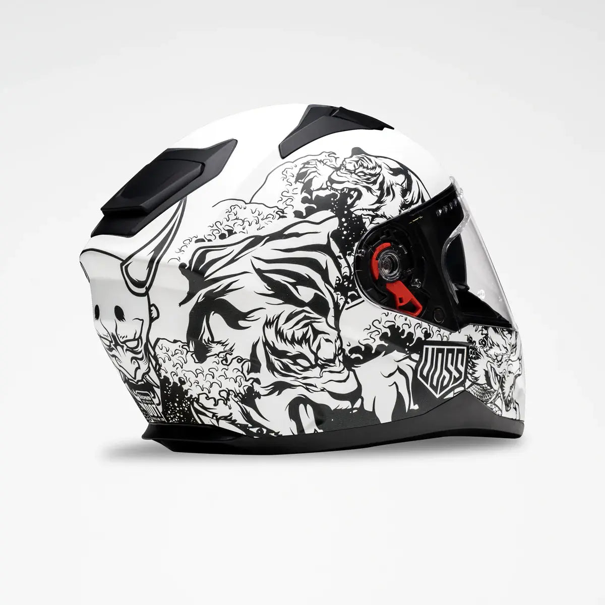 Voss 989 Moto-V BOB Motorcycle Helmet