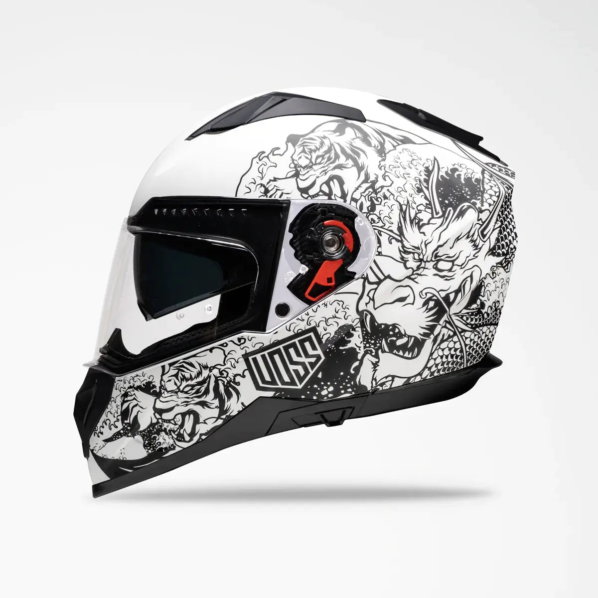 Voss 989 Moto-V BOB Motorcycle Helmet