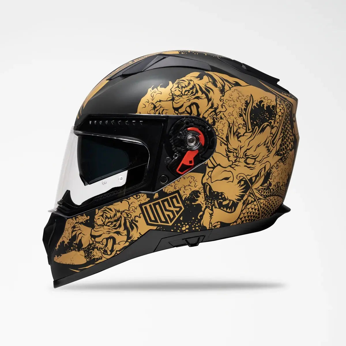 Voss 989 Moto-V BOB Motorcycle Helmet