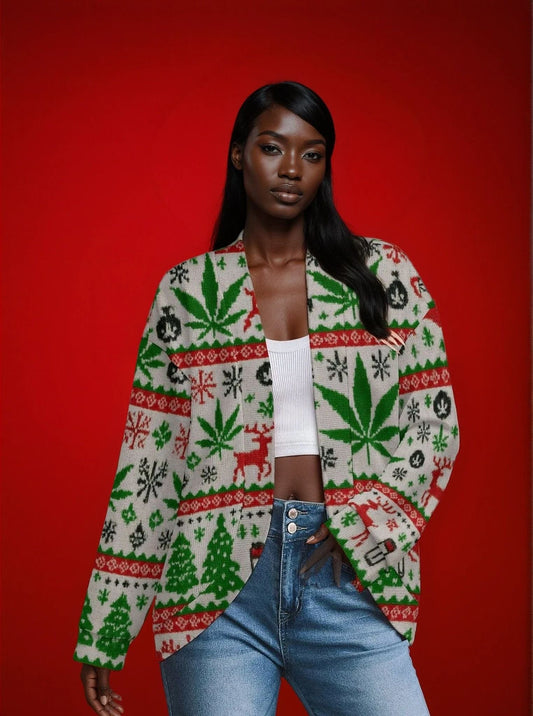 OG X-MAS Drop Shoulder Cardigan